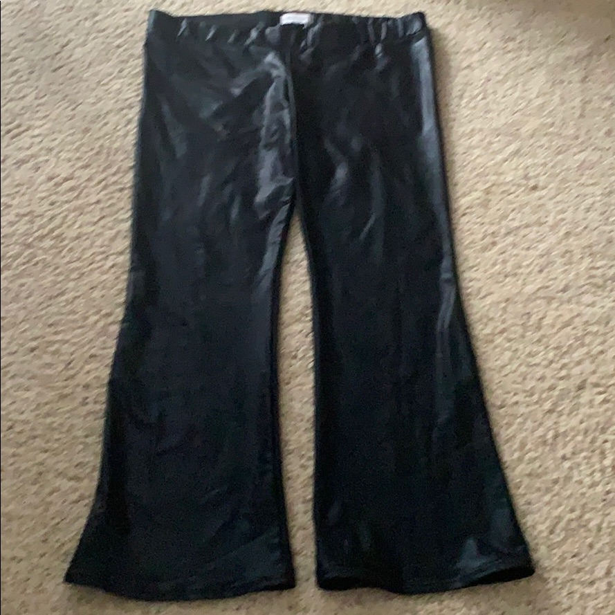 Lena Quist Jeans Back Shiny Black